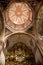 Dome Golden Altar Valencia Church Mexico