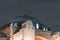 Dome of Hagia Sophia or Ayasofya Mosque at night