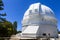Dome housing the historical 100-inch telescope (completed in 1917); Mt Wilson, San Gabriel mountains, Los Angeles county,