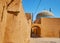 The dome of Jameh Mosque, Yazd, Iran