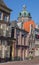 Dome of the Koepelkerk church and facades in Hoorn