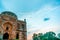 Dome at lodhi gardens during a monsoon sunset evening