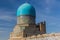 Dome of Madrasa Tilya Kori in Samarkand, Uzbekist