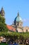 The dome of the Manila Cathedral, in Intramuros, Manila