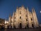 The dome of Milan, in Italian Duomo di Santa Maria Nascente, is the cathedral of the Roman Catholic Archbishopric of Milan.