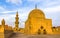 Dome and minaret of the Amir al-Maridani mosque in Cairo