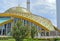 Dome of the Mosque in Argun in Chechen Republic Russia