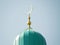 Dome of a mosque with crescent, Kazakhstan