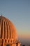 Dome of a mosque in Mardin made of beautiful yellow sandstone built centuries ago