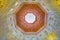 The dome of mosque in Palacio de la Madraza, Granada, Spain