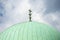 Dome of the mosque, Pecs, Hungary.