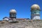 Dome of an old observatory near the highest point of Serra da Estrela