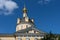 The Dome of the Pokrovskiy Cathedral in Rogozhskaya Sloboda in Moscow, Russia