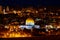 Dome of the Rock in Jerusalem at night