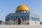 Dome of the Rock, a Muslim holy site atop the Temple Mount, Jerusalem, Israel.