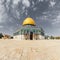 The Dome of the Rock on the Temple Mount in Jerusalem, Israel