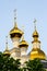 Dome roofs of the churches