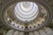 The dome\'s interior of Texas State Capitol in Austin, TX