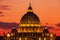 Dome of Saint Peter, Rome, Italy