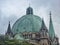 Dome of the Se Cathedral in Sao Paulo downtown, Brazil. Domo da catedral da Se