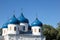 Dome St. George\'s monastery in Veliky Novgorod.
