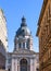 Dome of St. Stephen`s Basilica in Budapest