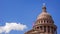 Dome of the Texas State Capitol Building in Austin