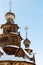 dome of the wood Transfiguration Church in Suzdal