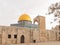 The Dome  of Yusuf built by Salah ad-Din at the end of the 12th century and the Dome of the Rock mosque are on the Temple Mount in