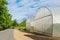 Domed Greenhouse or tunnel for young plants growing nursery house