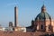 Domed roof of the Sanctuary of Santa Maria della Vita, Bologna Italy.