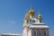 Domes of the chapel next to the palace