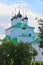 Domes of Church of the Assumption in Assumption monastery in Alexandrov, Russia