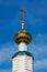 Domes of the Church of Cosmas and Damian in Yaroslavl, Russia