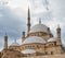 Domes of the great Mosque of Muhammad Ali Pasha Alabaster Mosque, Citadel of Cairo, Egypt