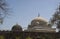 Domes of Historic Jami Mosque and Hoshang Shah`s Tomb