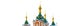 Domes of Holy Cross Cathedral of the Assumption Brusensky Convent, Kolomna
