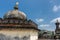 Domes on Mausolea at Raja Tomb domain, Madikeri India.