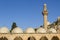 Domes and minaret in the courtyard of the Mevlidi Halil Mosque