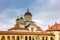 Domes of the orthodox cathedral in the citadel of Alba Iulia