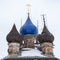 Domes of the restored church