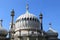 Domes of the Royal Pavilion in Brighton, UK