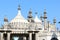 Domes of the Royal Pavilion in Brighton, UK