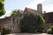 Domestic buildings of The Abbey in Abingdon, Oxfordshire, UK