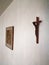 Domestic Crucifixes. Artistic look in vintage vivid colours.