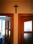 Domestic Crucifixes. Artistic look in vintage vivid colours.