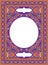 Dominate Purple colour Islamic pattern