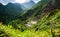 Dominica Boiling Lake Hike Landscape