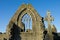 Dominican Friary,windows and stone cross