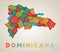 Dominicana map.